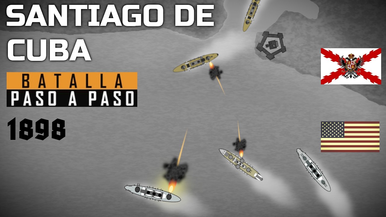 BATALLAS NAVALES 38: Santiago de Cuba 1898