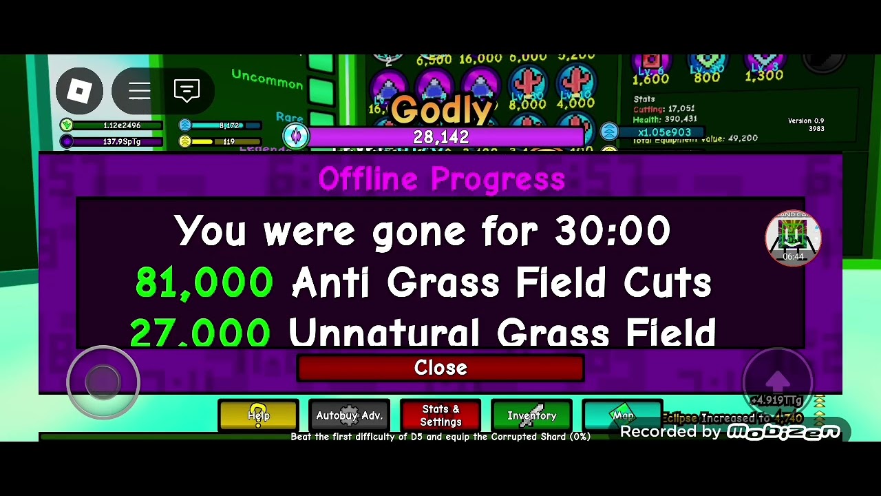 Grass Cutting Incremental (My Version) Ep, 26: SNT9, First Twillight, Synthesis, and Centralized 4x!