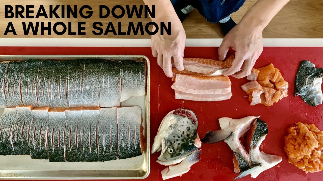 How to Break Down a Whole Salmon