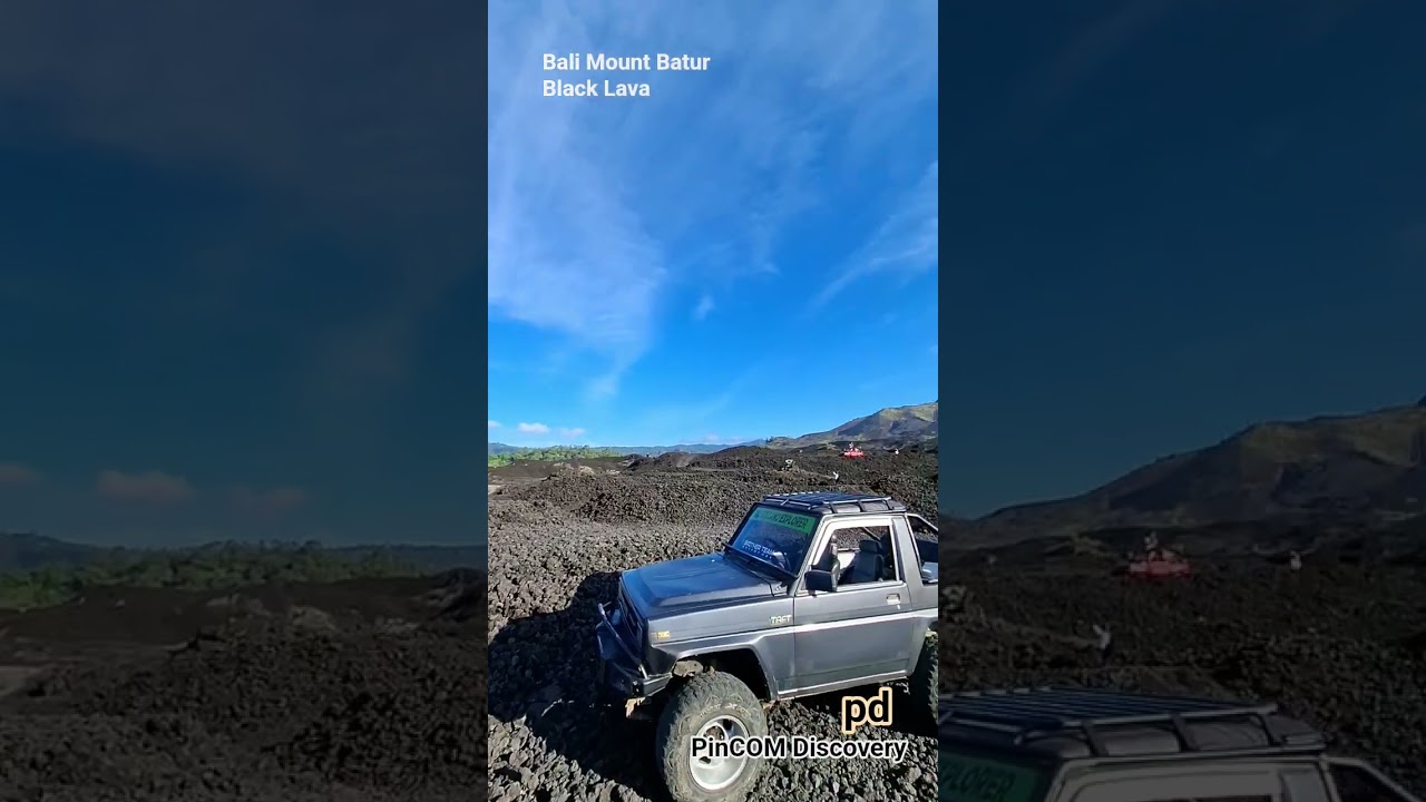 Bali Mount Batur - BLACK LAVA #mountain #bali #travel #mountbatursunsettrekking #discover