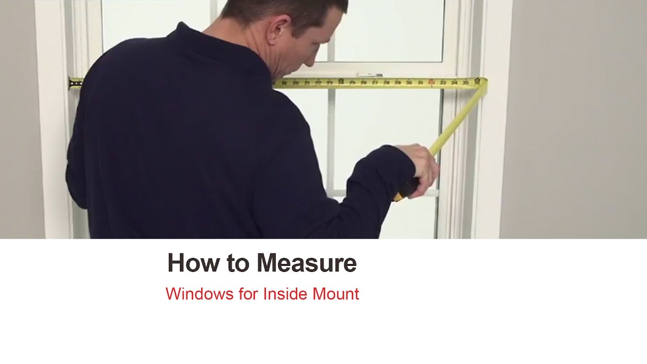 How to Measure for Blinds and Shades: Inside Mount | Bali Blinds