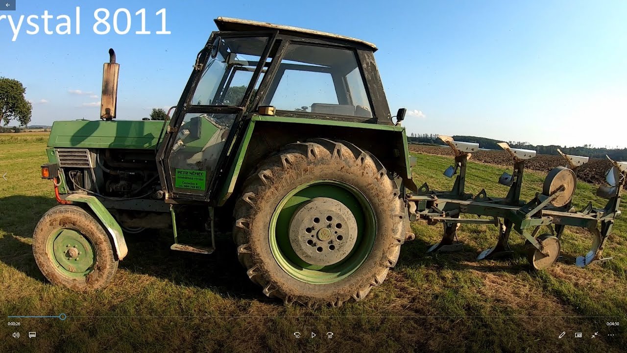 Zetor 8011 a PH 1-441 orba