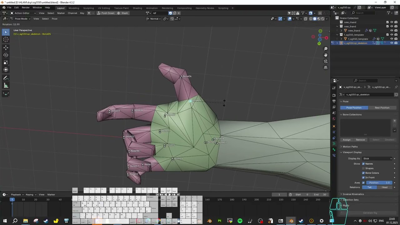 Skeleton rest(ref) pose change (Goldsource)