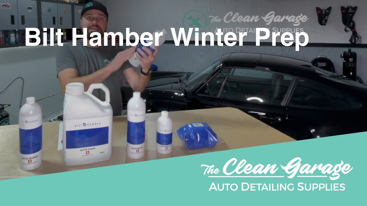 Bilt Hamber Winter Prep | Surfex-HD Auto-Wheel Auto-Foam Korrosol Cleanser-Fluid Double Speed Wax
