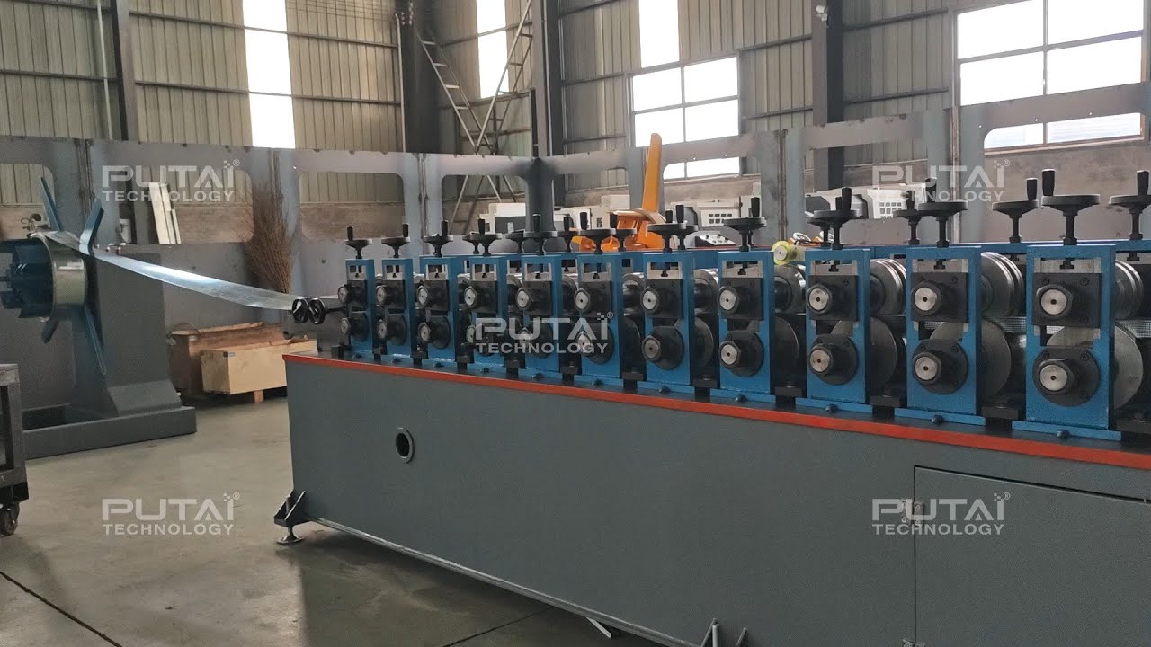 Putai Wholesale CD UD CW UW Profiles Roll Forming Machine With Packing Machine
