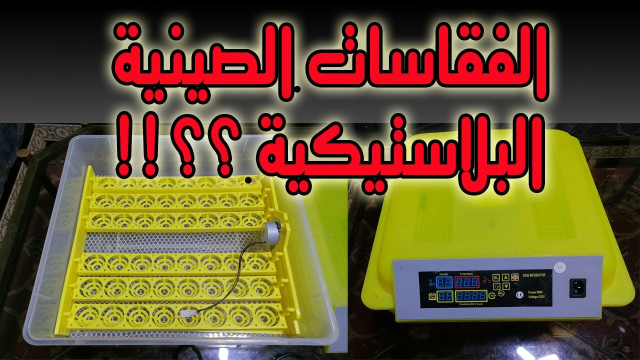 الفقاسات الصينية البلاستيكية بين الفشل والنجاح وهذا هو رأيي فيها