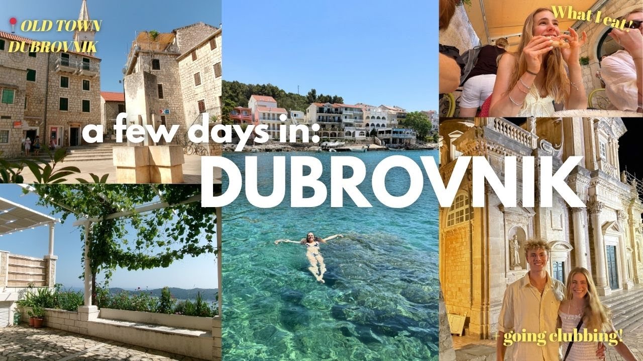 EURO SUMMER CONTINUES! Clubbing, beaches & food in Dubrovnik, Croata!
