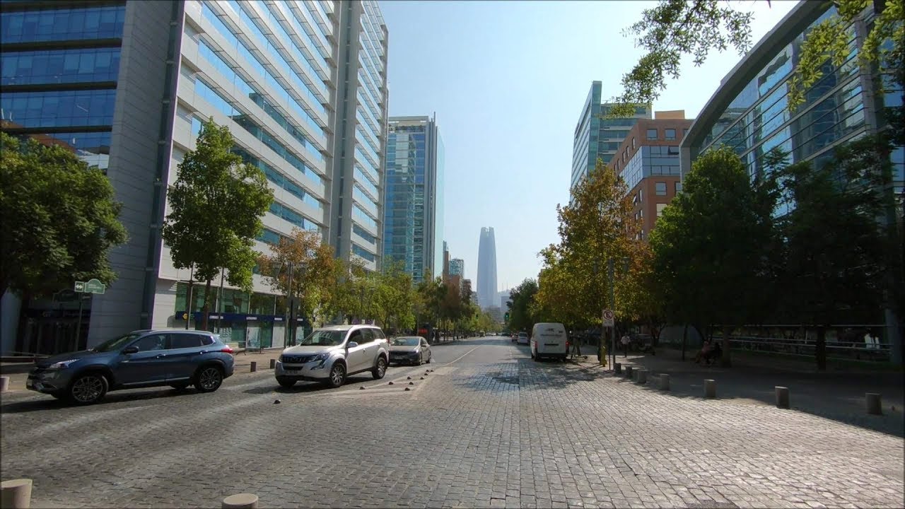 Av. Isidora Goyenechea in Santiago, Chile