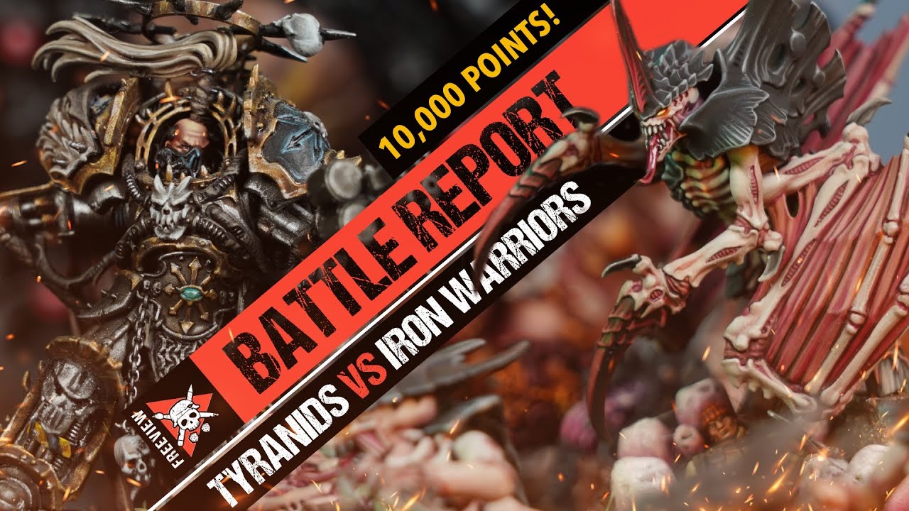 Tyranids vs Chaos Space Marines 10,000 POINTS | Warhammer 40k Battle Report