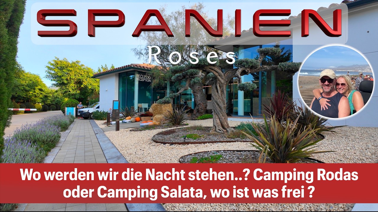 CAMPING SALATA in Roses 🏖️– Ein echter Geheimtipp. Grüne Oase an der Costa Brava