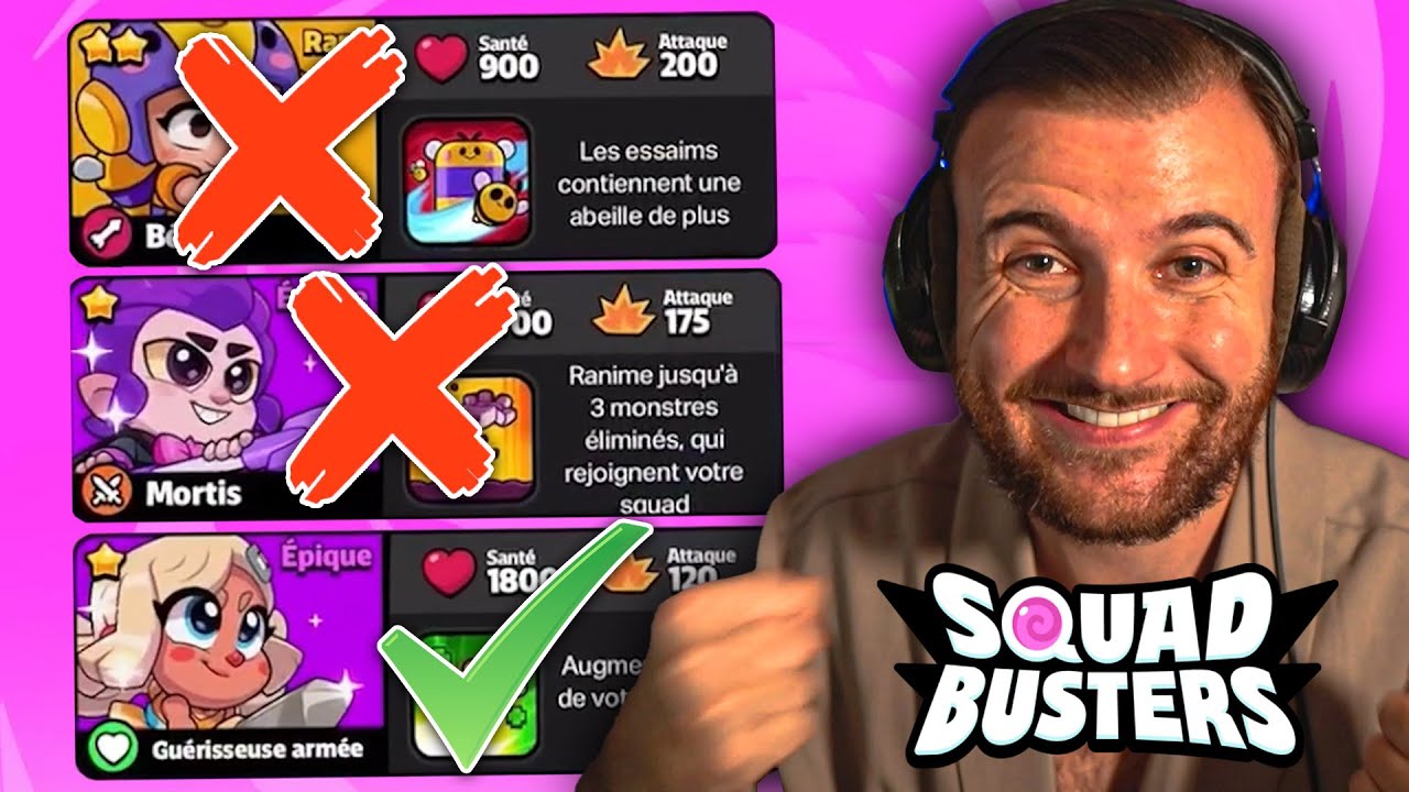 JE PREND QUE LA CARTE DU HAUT sur SQUAD BUSTERS !