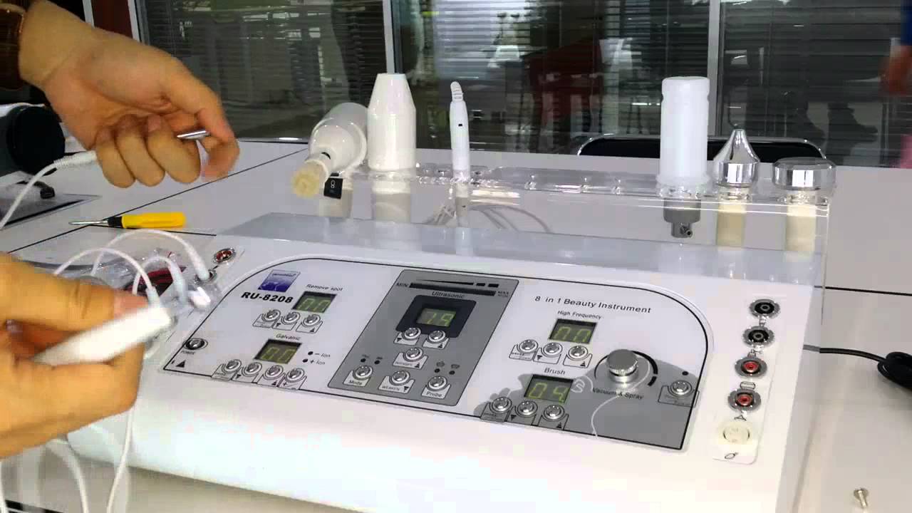 Microdermabrasion - HOW TO USE Au 8208 1 8in1Machine