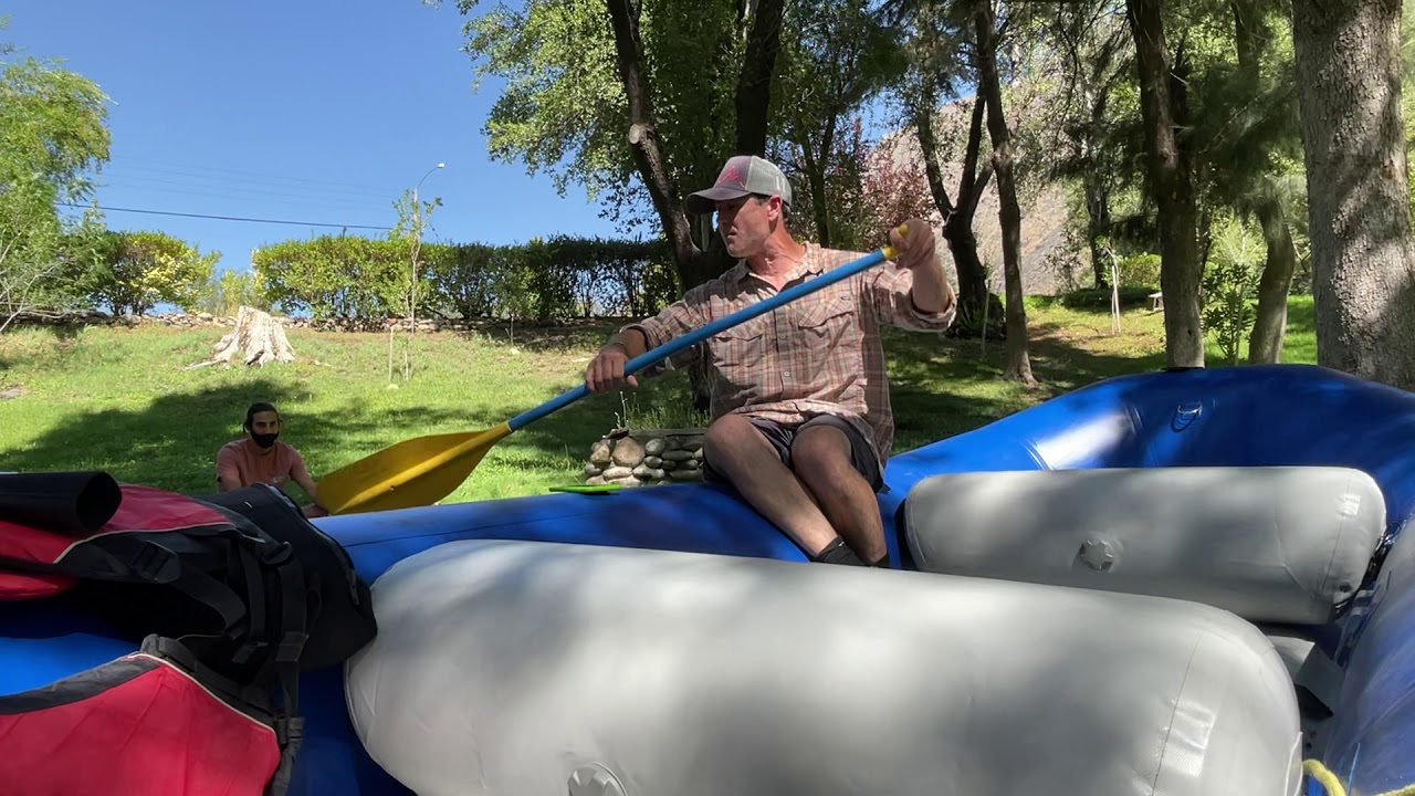 Charla de seguridad Rafting