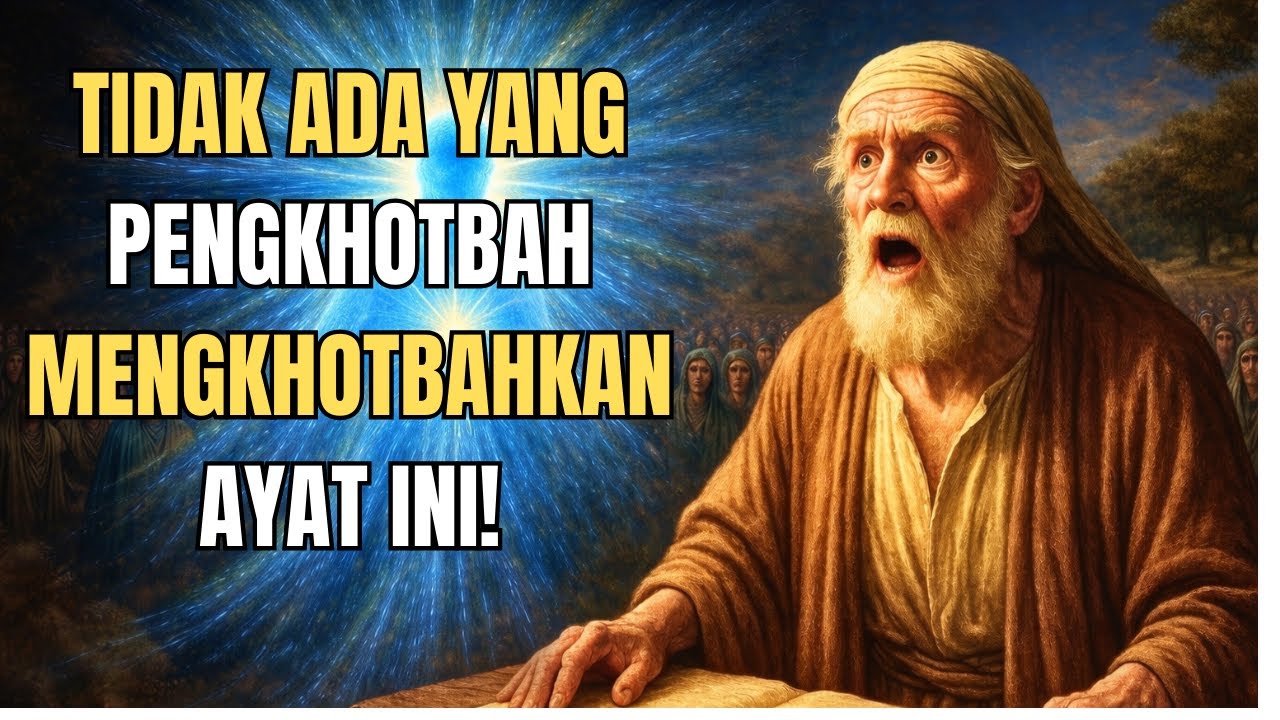 Ayat Alkitab yang Menakutkan Para Pengkhotbah – Dan Tidak Ada yang Berani Membicarakannya!