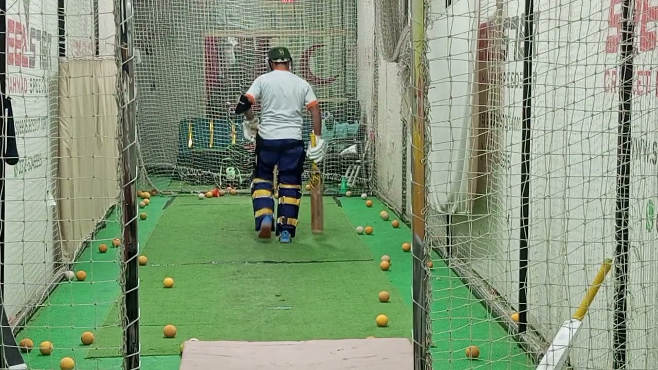 Practice at 140kmph in speedster cricket academy Rawalpindi