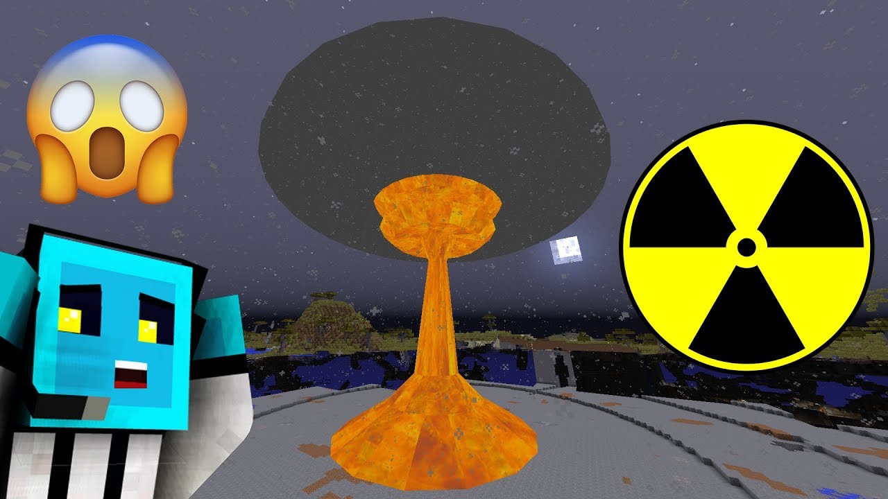 Minecraft Hbm's Nuclear Tech Mod - Oha Patlamaya Bak