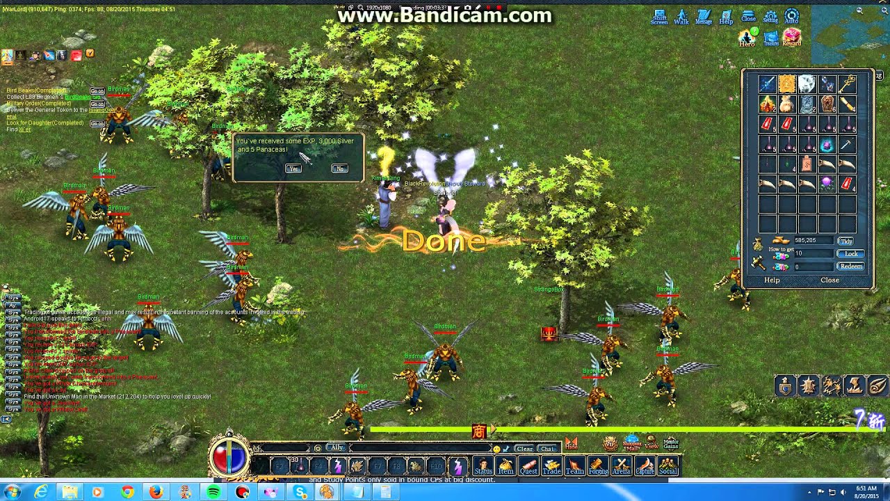 Conquer Online Bird Island Quests Part 3