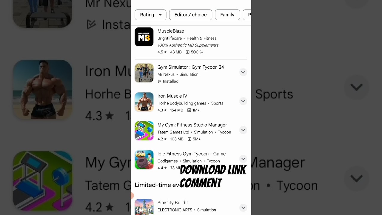 how to download gym simulator 24 game for Android mobile #viral