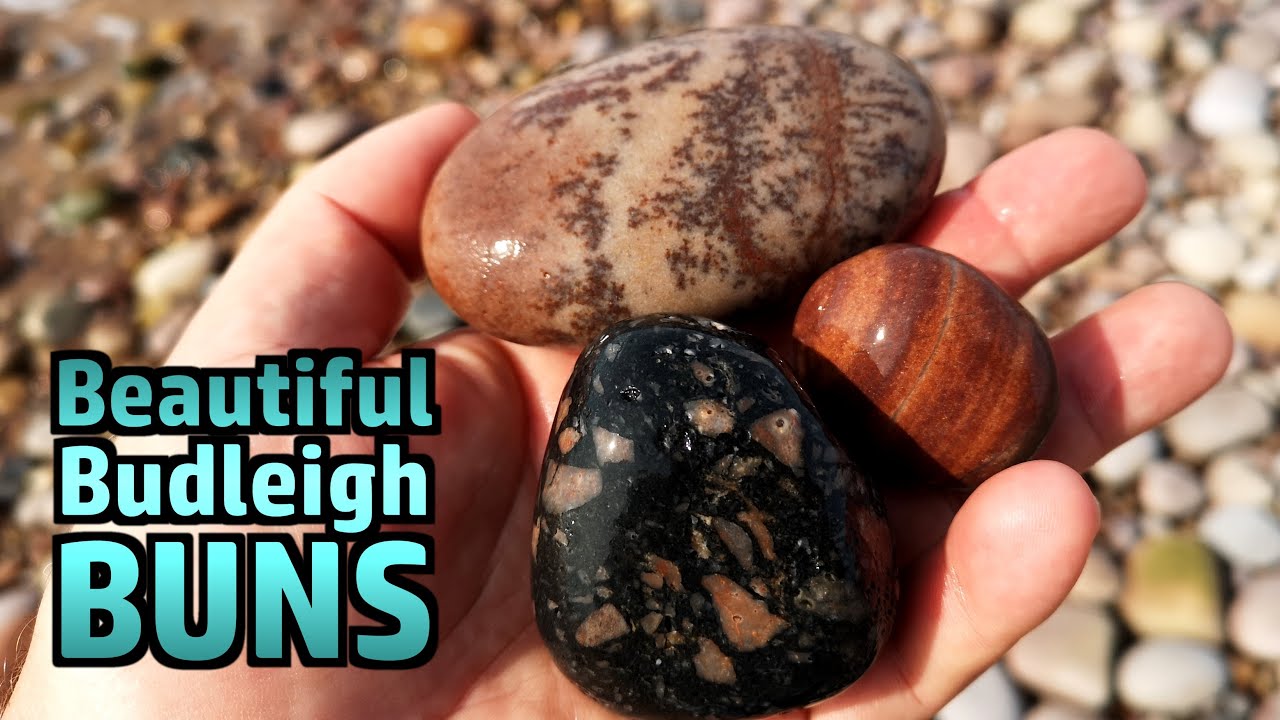 Beautiful Budleigh Buns - the Rocks on This Beach Are SO PRETTY But I Cannot Possess Them!