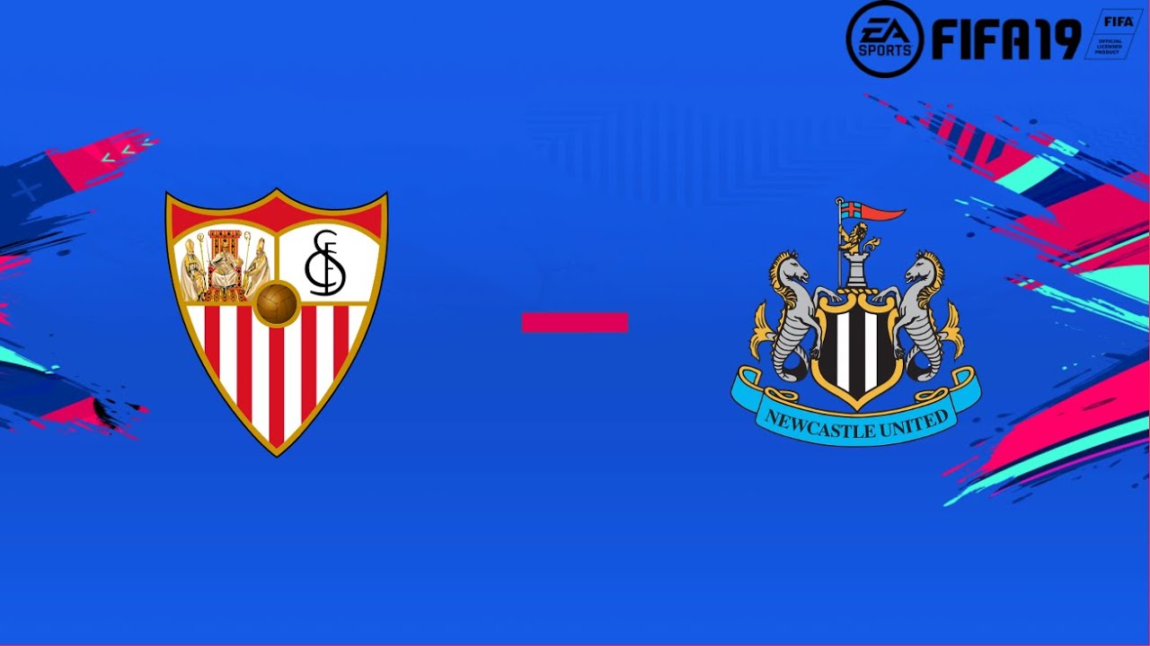Gameplay Fifa 19 - Sevilla FC - Newcastle Utd - Stadium Cup (Round 3)