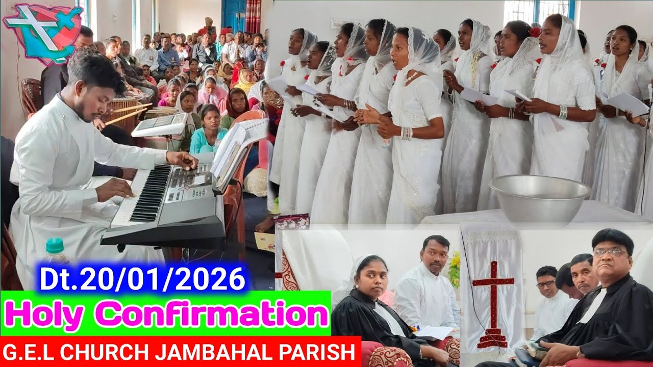 G.E.L Church Jambahal Parish Council // Holy Confirmation Video 2026