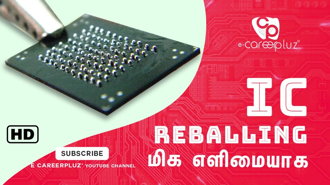 eMMC IC REBALLING STEP BY STEP PROCESS || eMMC IC DETAILS || eMMC IC