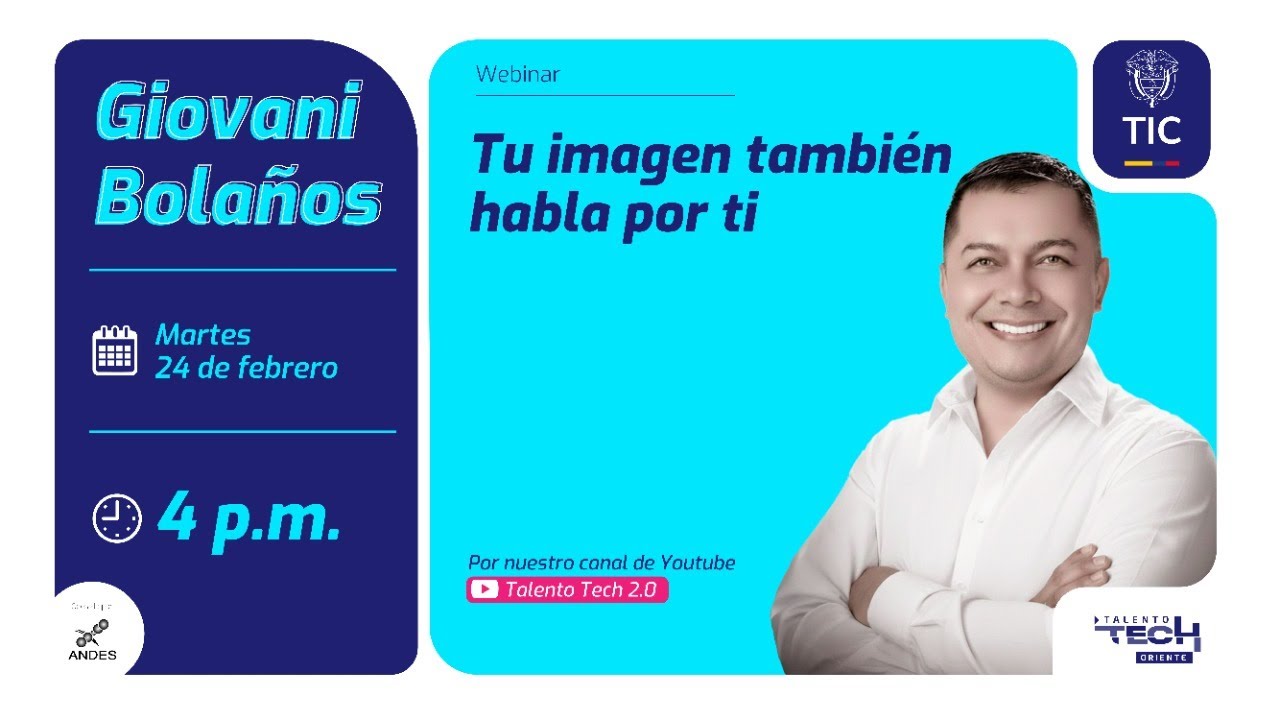 Tu imagen también habla por ti - Experto Giovani Bolaños - El Ropero