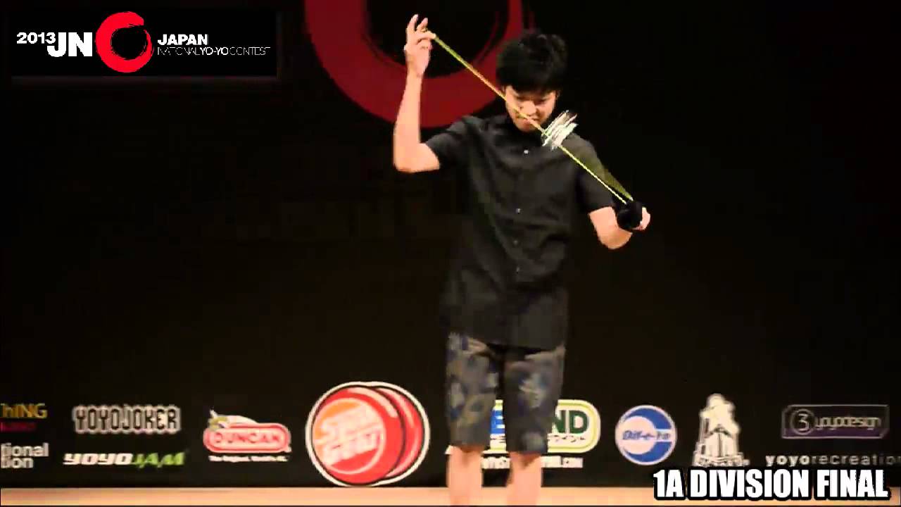 Akitoshi Tokubuchi - 1st - Japan National Yoyo Contest 2013 - 1A Final