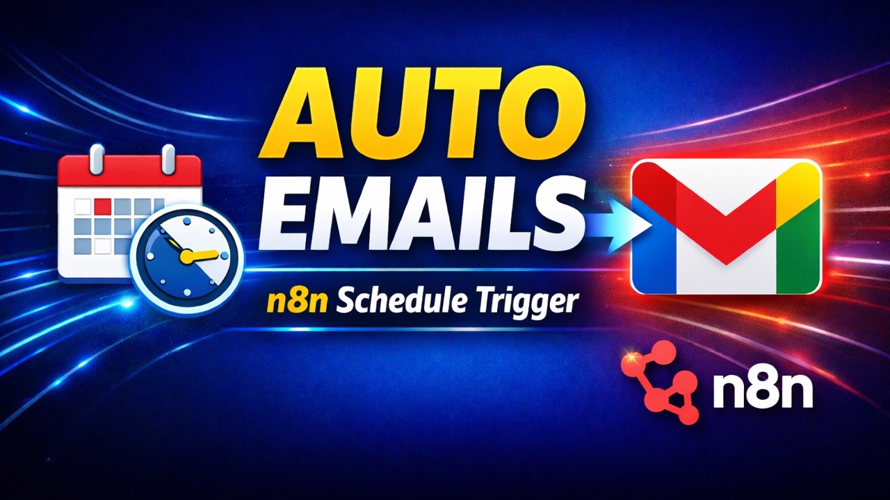 How to Schedule Workflows in n8n | Schedule Trigger Tutorial