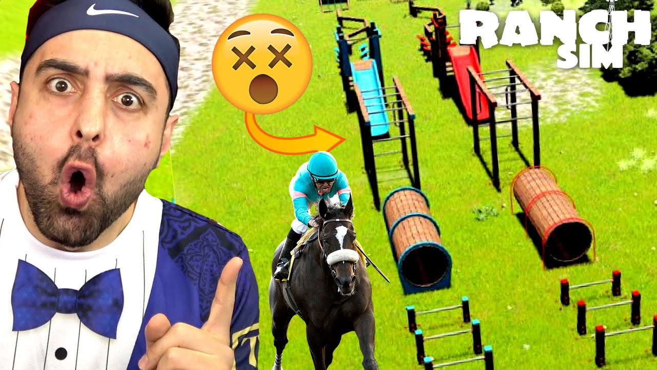 AT LARA EFSANE SURVİVOR PARKURU YAPTIK ! YARIŞTIK ! RANCH SİMULATOR 2