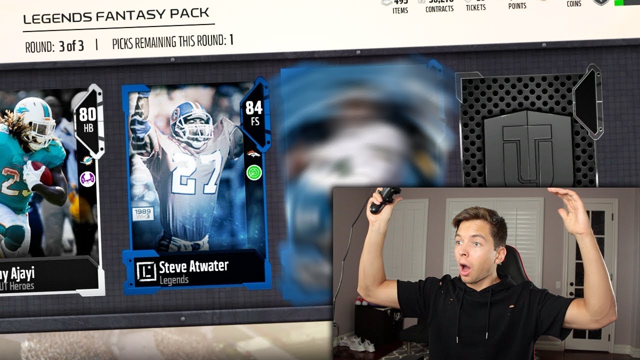 EPIC LEGEND PULL SAVES THE DAY!! MADDEN 18 PACK OPENING