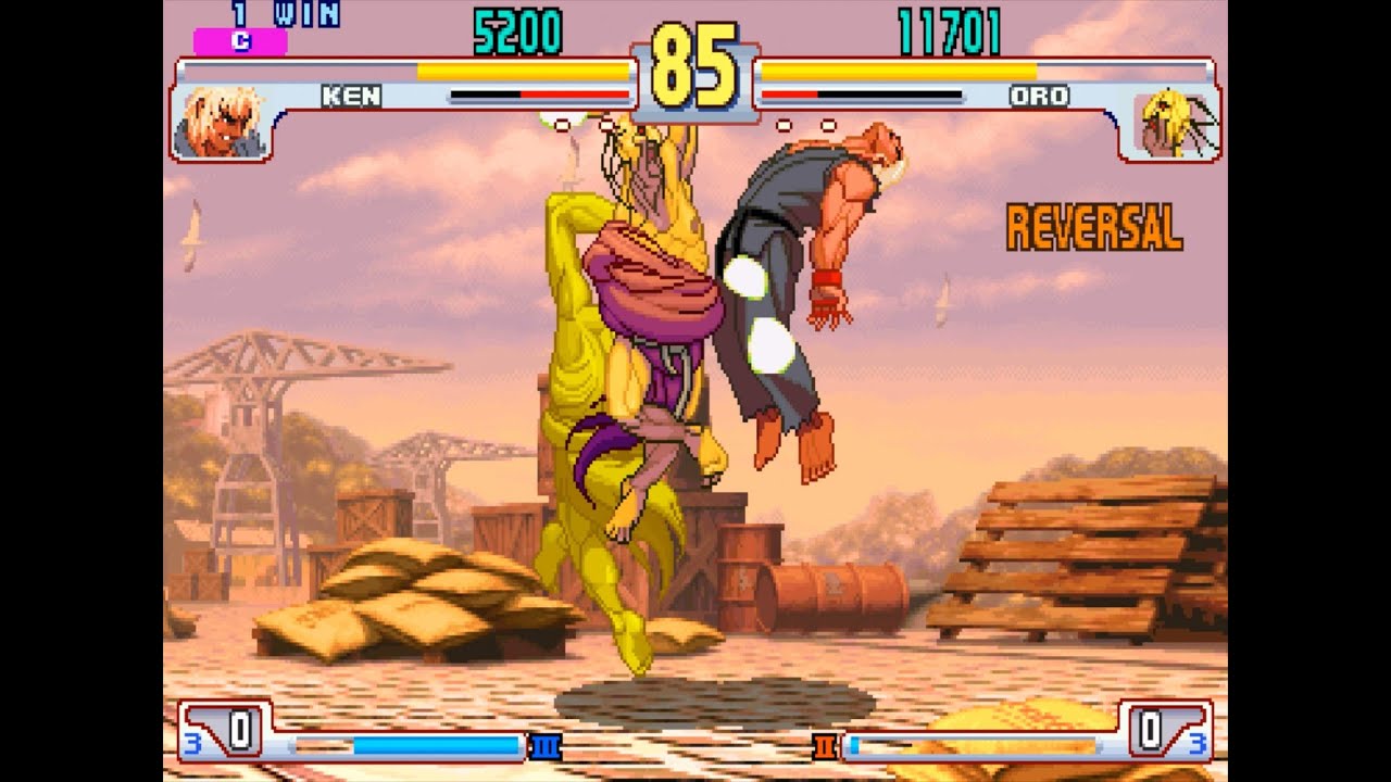 3rd Strike: TNDGaming (Ken) vs neonriot (Oro) [60fps]