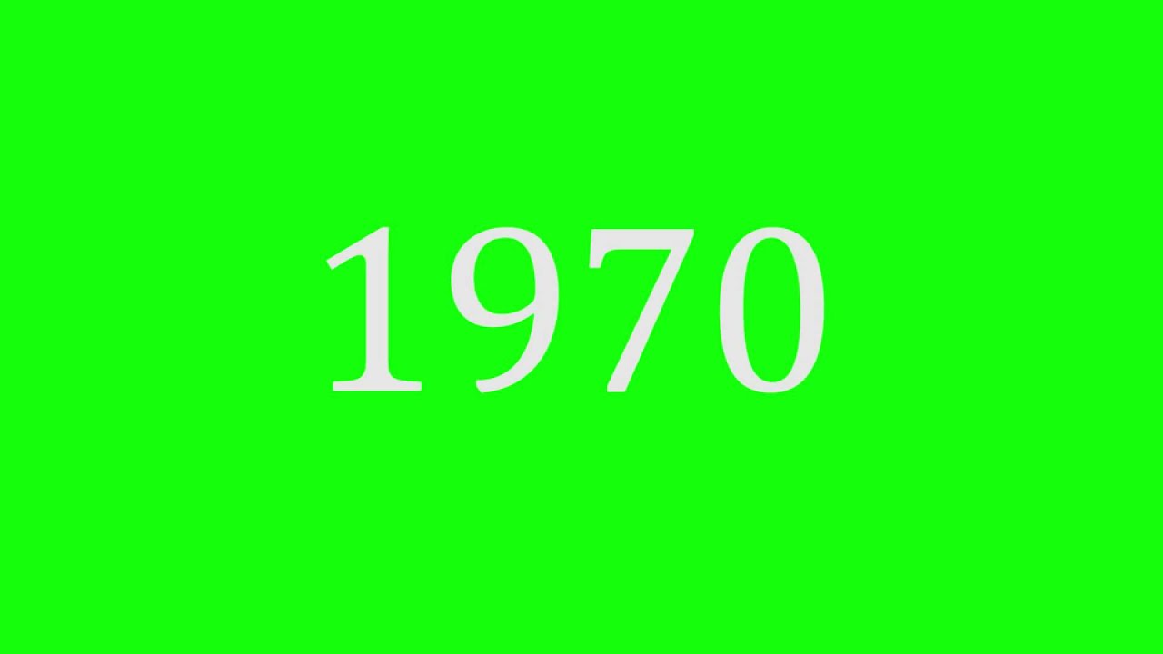 Free Green Screen Year  Countdown - Jahreszähler HD