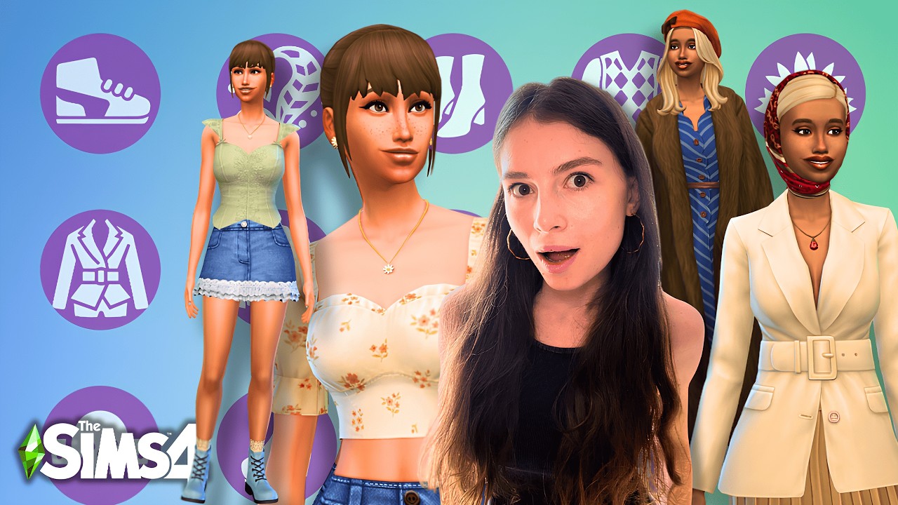 Пытаюсь создать персонажей, но можно использовать ТОЛЬКО КОМПЛЕКТЫ в the Sims 4 | БЕЗ МОДОВ 