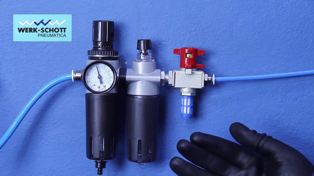 DICAS FANTÁSTICAS DE PNEUMÁTICA VÁLVULA DE BLOQUEIO E ALÍVIO DE AR COMPRIMIDO