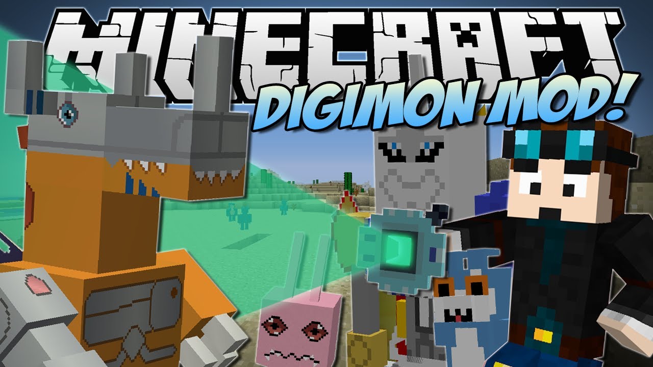 Minecraft | DIGIMON MOD! (Digivolve, Collect & Battle!) | Mod Showcase