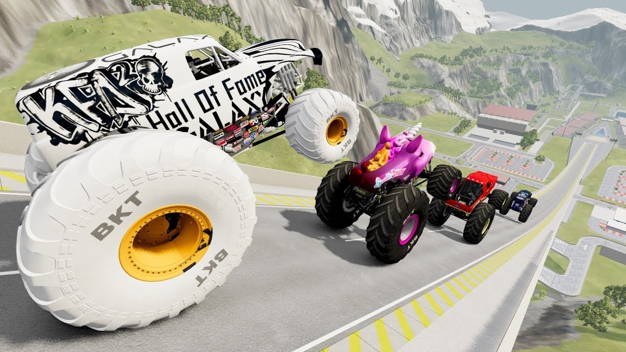 LIVE 0105 | Random Car - Epic Car Jumps & Crashes - BeamNG.Drive