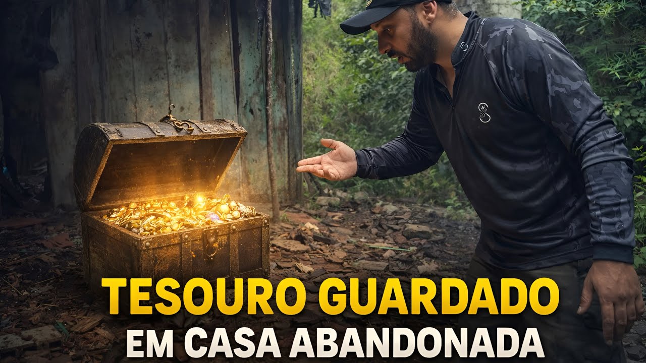Ele encontrou tesouro inexplicável abandonado 