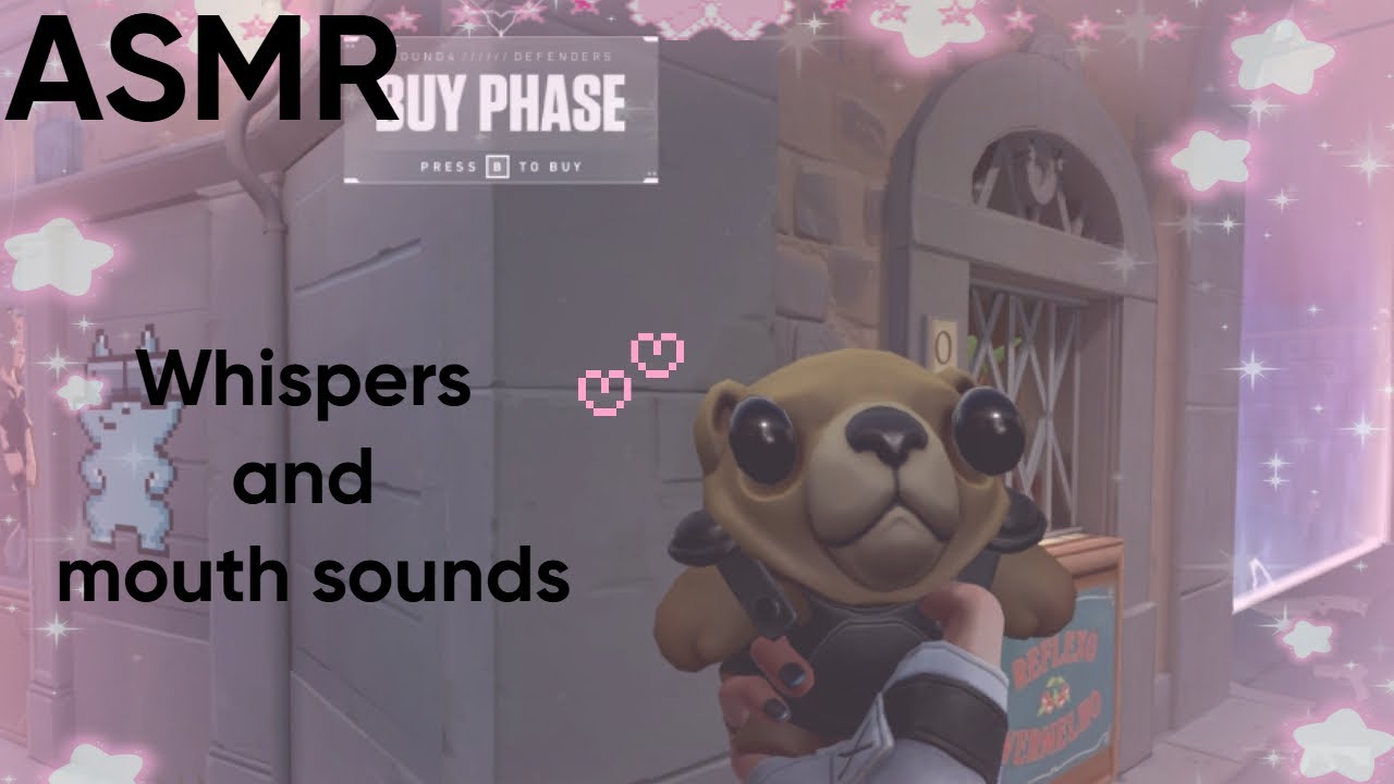 {ASMR Valorant} Competitive + Mouth Sounds and Relaxing Whispers ⋆˚࿔