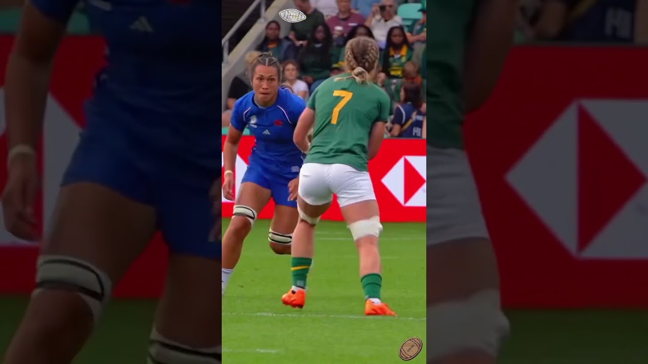 The fierce battle of rugby