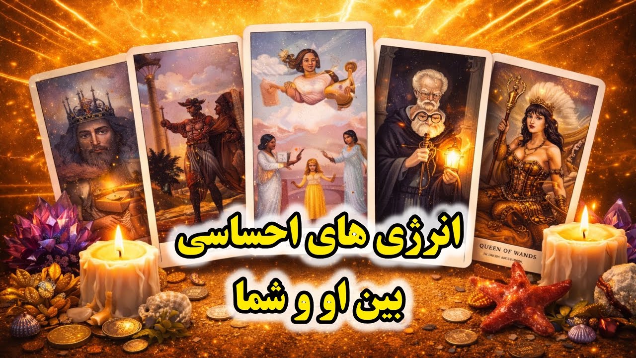 احساسات بین شما و این شخص ♥️♣️فال تاروت احساسی تک گروه