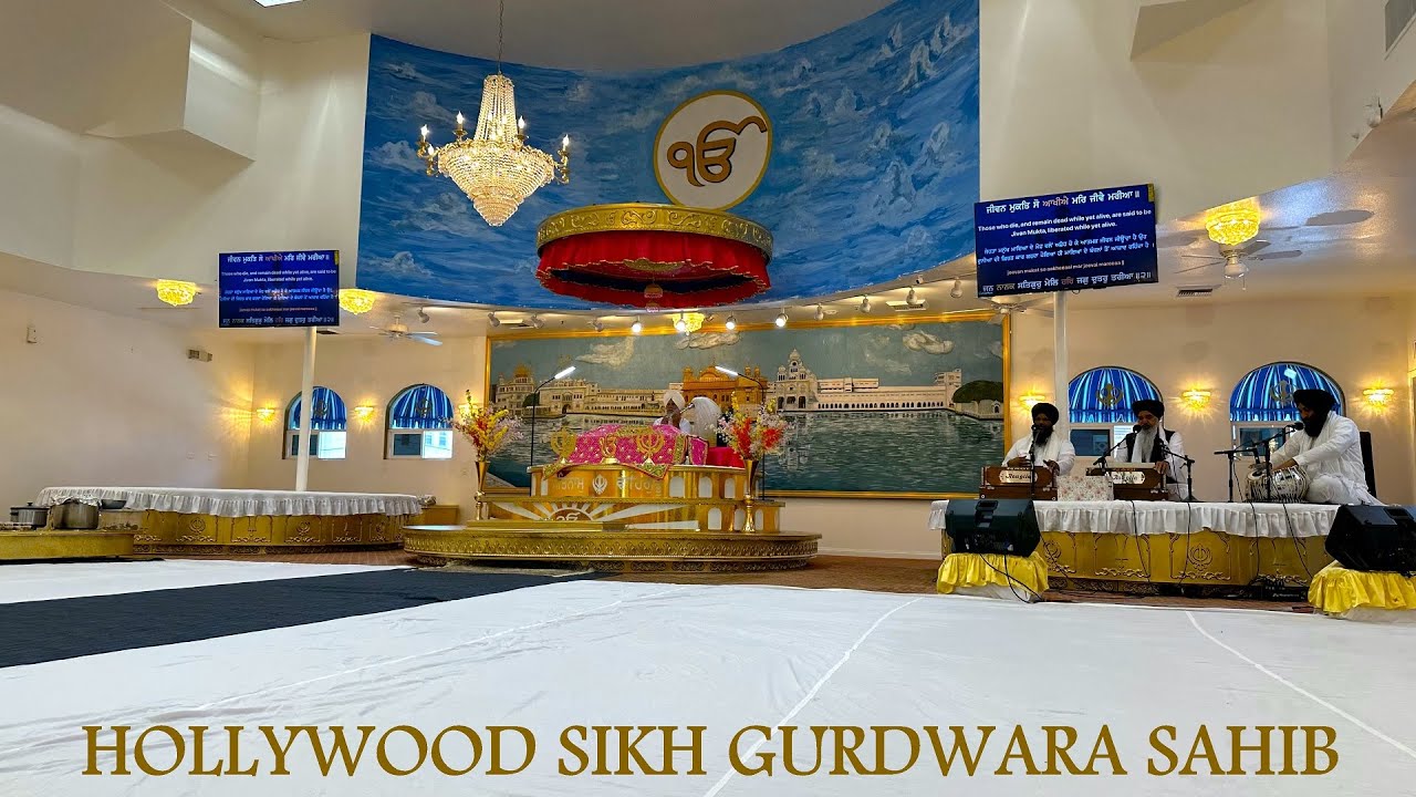 Hollywood Sikh Temple Los Angeles, California (USA) | 4K UHD | First Sikh Temple in the U.S.A |