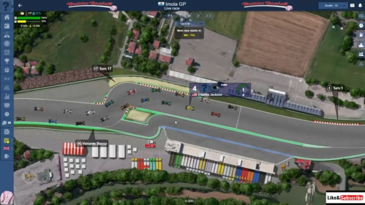 Season Finale, Race 17 - Imola, San Marino - GPRO: Grand Prix Racing Online