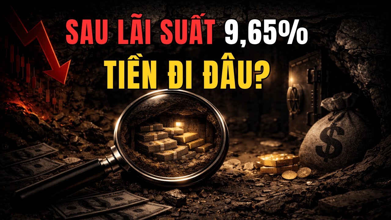 THẾ CỜ LÃI SUẤT : SAU 9,65%, TIỀN ĐANG ĐI ĐÂU?