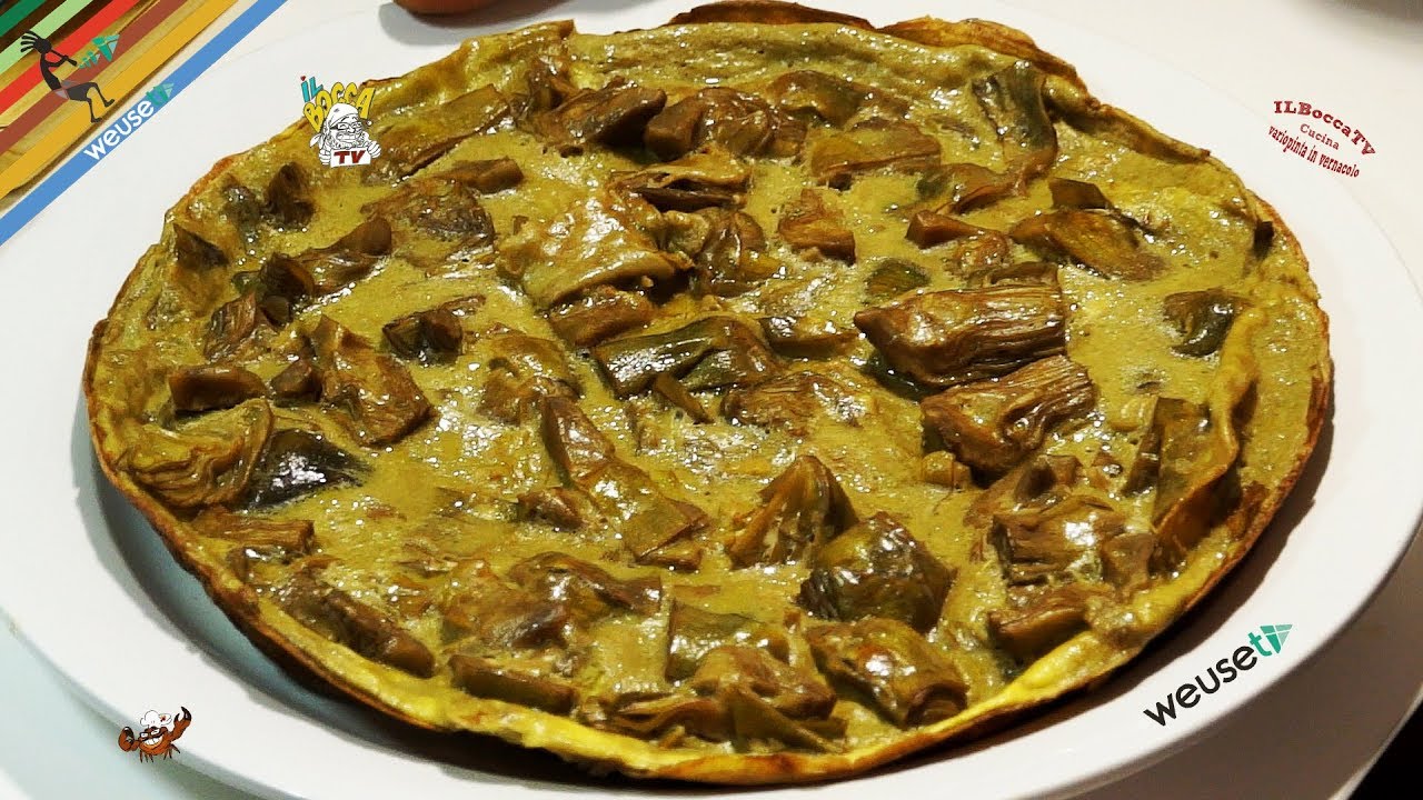 30 - Tortino di carciofi...in un attimo lo scrofi! (secondo piatto vegetariano facile da preparare)