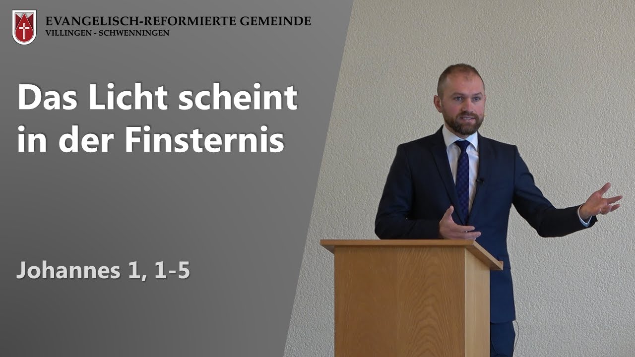 Das Licht scheint in der Finsternis (Johannes 1, 1-5) // Paul Janzen