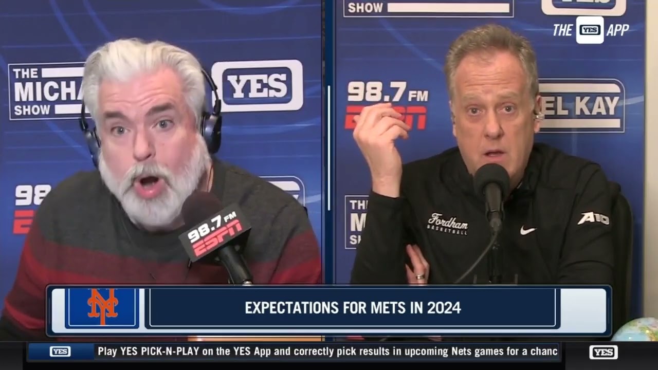New York Mets Expectations - The Michael Kay Show TMKS February 16 2024