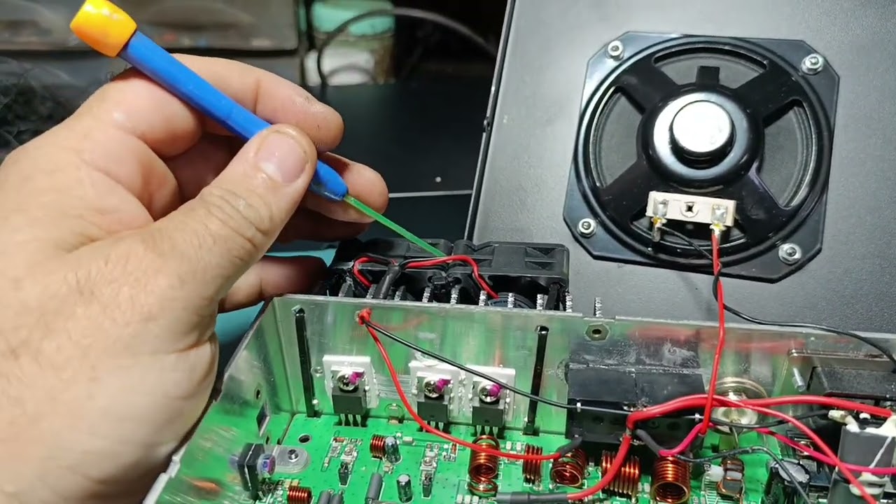 Eficiência de verdade Aquário RP 80v12 (4)transistores echopower bips MP3 Rádio do Aniel de Goiânia