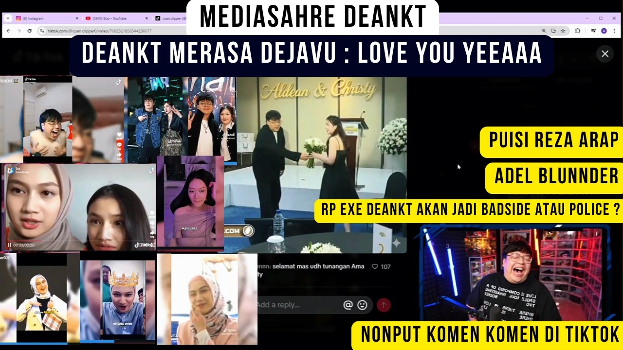 Deankt merasa dejavu : Love you, yeeeaaa ! Puisi Reza Aab ! MediaShare Deankt