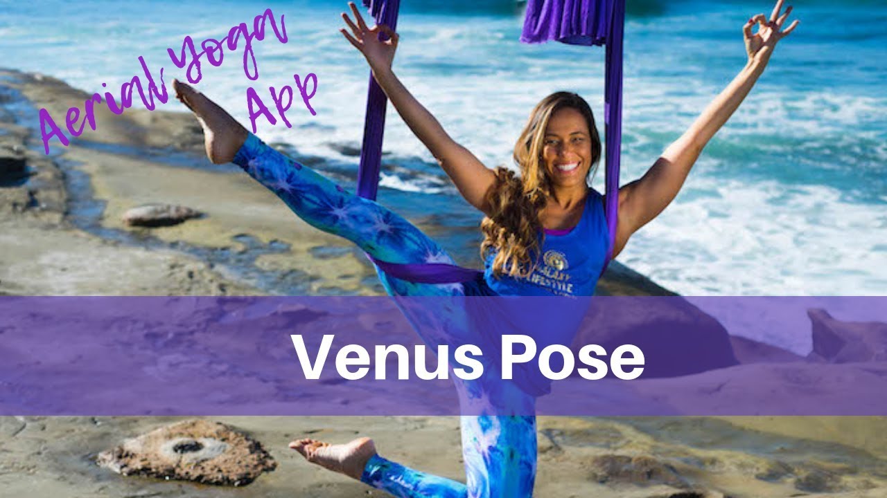 Aerial Yoga Beginner Pose: Venus